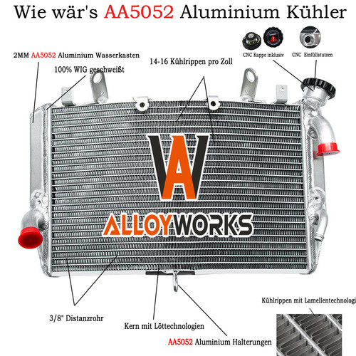 Upgraded aluminium kühler - upgraded,
