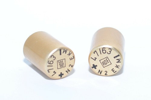 Vintage elko kondensator - 2x,