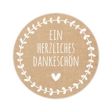 50/100 Aufkleber Ein