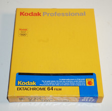 10x Kodak Ektachrome 64 Film 4x5 (2009) sheet film EPR 6117 Planfilm