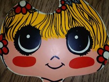 Twiggy Vintage Kleiderbügel Girl Süß Retro 70 Italy Blonde Fashion Pop Art Mode