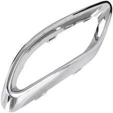 Auspuff Blende Chrom LINKS