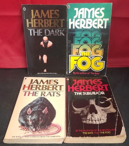 James herbert four vintage - james,