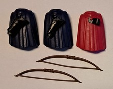 Playmobil 3x Umhang mit Clip Bogen Bögen Köcher Pfeile Ritter Mittelalter #E1042