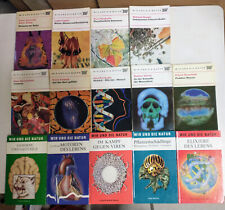 14 Bücher Wir und die Natur. Urania-Verlag DDR - Bücherpaket Sammlung Konvolut..