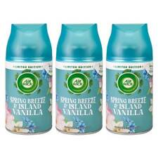 3x Air Wick Lufterfrischer Freshmatic Spring Breeze & Island Vanilla 250ml