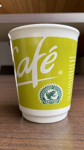 Mcdonalds mccafe tasse grün - tasse,
