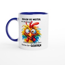 Lustige Tasse Spruch Augen