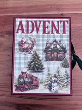 Adventskalender handgemacht mit Boxen, selber füllen, ähnl. Stampin up