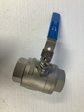 2 1/2 Edelstahl Kugelhahn Kugelventil Muffenkugelhahn V4A voller Durchgang DN 65