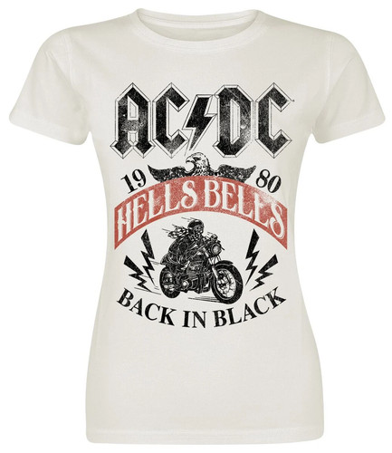 Acdc shirt damen hells - t-shirt,