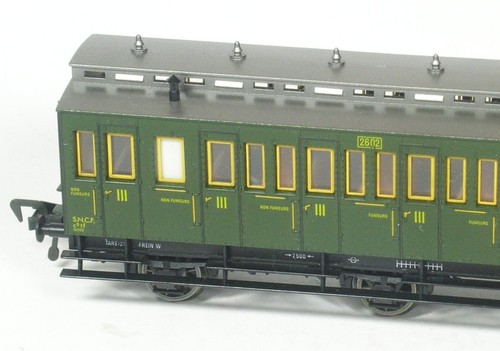 Achs abteilwagen iii kl - h0,