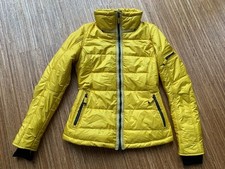 ꕥ FRAUENSCHUH Kitzbühel ꕥ Skijacke gelb Gr. 0 34-36 Skianzug Steppjacke