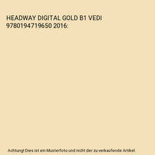 HEADWAY DIGITAL GOLD B1 VEDI 9780194719650 2016, Liz & John Soars