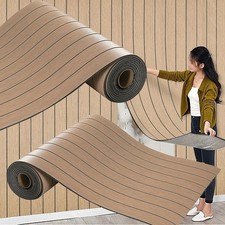 3D Tapete Klebefolie Selbstklebende Folie Tapete Möbel Küche Tür Holz Optik Deko