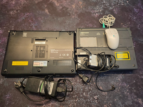 Zwei laptops notebooks medion - laptops,