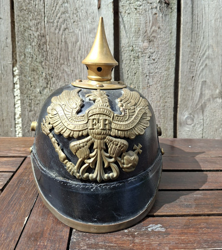 Pickelhaube ersatz preußen - pickelhaube,