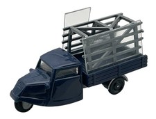 Praliné H0 Goliath GD750 Glastransport blau Dreirad-LKW Oldtimer