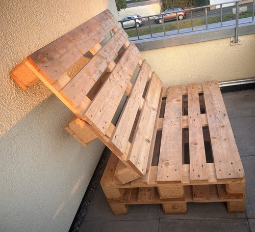 Epal europalette holz sitzbank - epal,