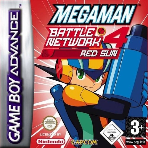 Mega man bn4 - red, +