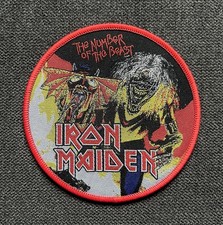 Iron Maiden Patch Aufnäher The Number Of The Beast Killers