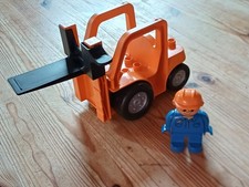LEGO Duplo Gabelstapler mit Lift & Figur Fahrer Nr. 42404 bespielter Artikel