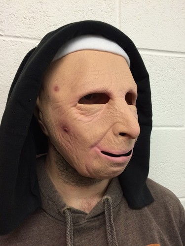 Die stadt nonne maske latex - die,