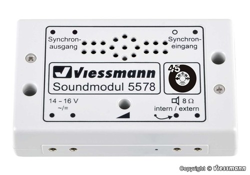 Viessmann 5578 soundmodul - ,