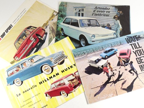 Sunbeam hillman prospekte - -,