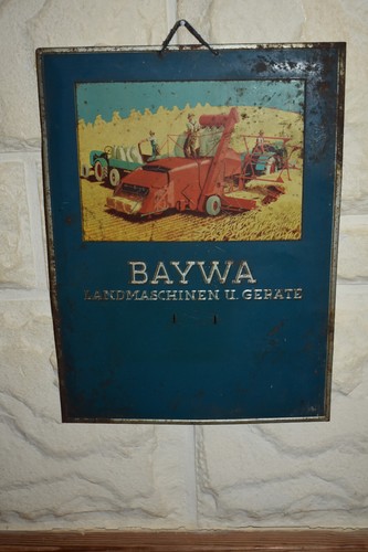 Altes blechschild 50er - altes, 40/50er