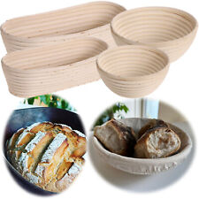 Gärkörbchen Gärkorb Rund Oval Auswahl Peddigrohr Brotform Leineneinsatz Brotkorb