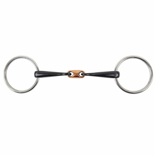 Westerngebiss black snaffle - westerngebiss,