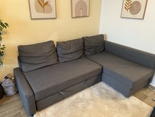 IKEA FRIHETEN Bettsofa Grau