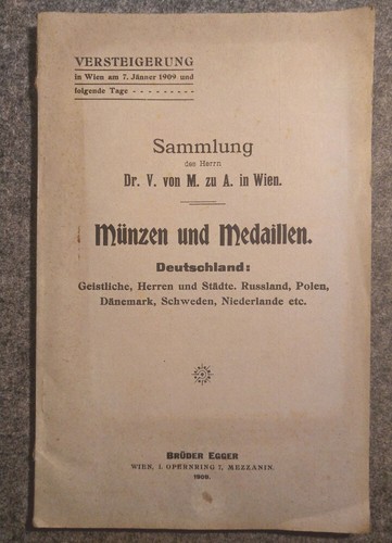 Versteigerung sammlung wien - versteigerung,