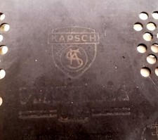 Röhrenradio Rückwand Kapsch Vanessa (5355)