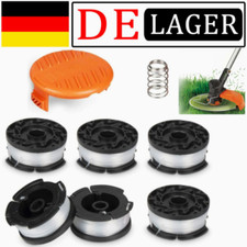 6x Spulen & Spulendeckel Für