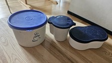 Set von 3 Vintage Tupperware Container