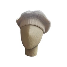 Women cashmere hat creme - hat,