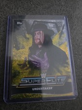 WWE Undertaker Gold Topps