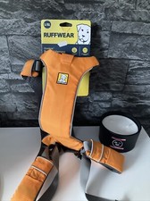 ORIGINAL RUFFWEAR Pulling Dog Harness Sicherheitsgeschirr gepolstert Red Sumac S