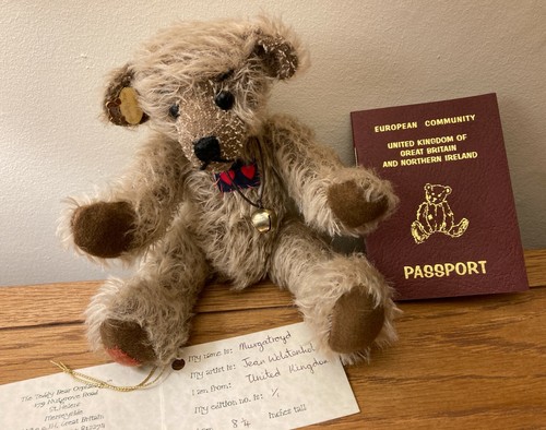 Seltener ooak teddybär - seltener,