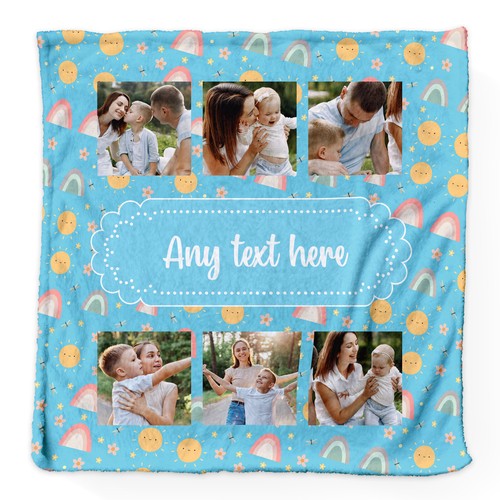 Unisex babydecke luxus - babydecke,