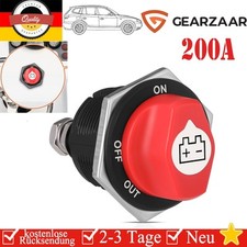 Batterie Trennschalter Haupt