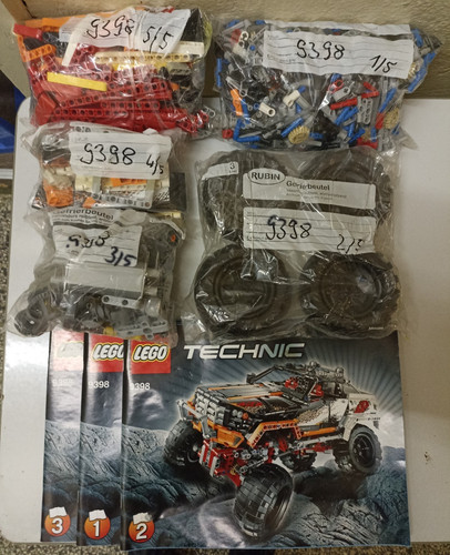 Lego technic 9398 4x4 crawler - 9398,