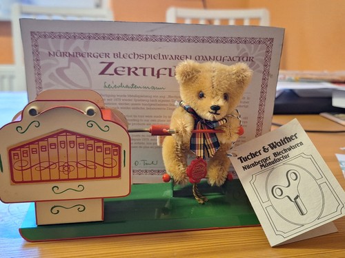 Blechspielzeug hermann teddy - hermann,