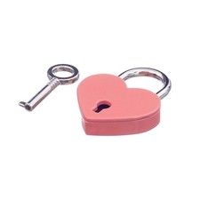 Metallschloss mit Schlüssel