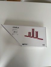 IKEA x Gustaf Westman Vinterfint Strala LED Candelabra Lamp Metal Red 10606876