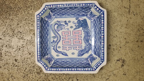 Chinesischer porzellanteller - chinesischer,