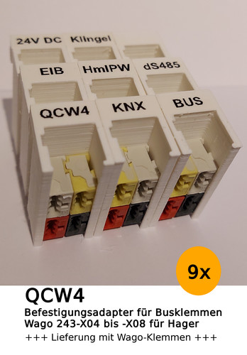 Set qcw4 busklemmen - busklemmen,