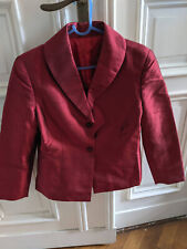 Festlicher Hosenanzug Rohseide, Gr. M/L, Maße beachten!